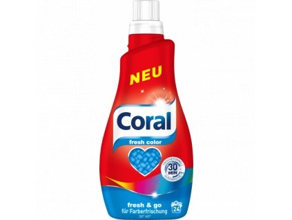 Coral Color Fresh prací gel na barevné prádlo 1,1l 22PD